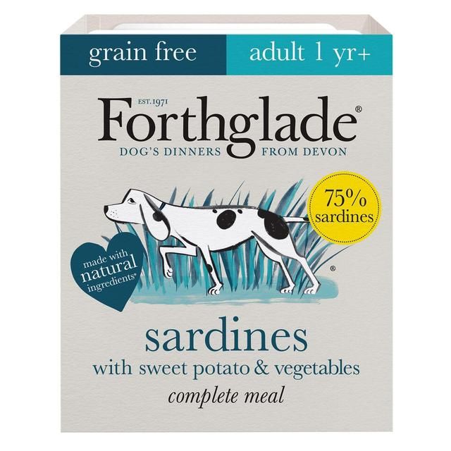 Forthglade Adult Sardines Sweet potato & Veg Grain free wet dog food 395g