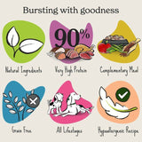 Forthglade Just 90% Poultry Variety (Turkey Chicken Liver) Wet dog food 12 x 395g