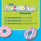 Foxs Biscuits Party Rings Minis Multipack   6 per pack
