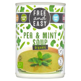 Free & Easy Free From Dairy Free Organic Pea & Mint Soup   400g