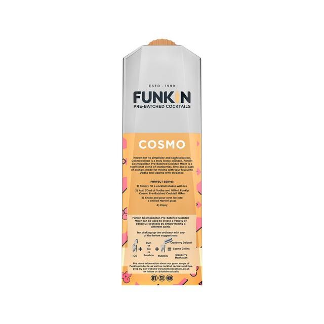Funkin Cosmopolitan Cocktail Mixer 1L