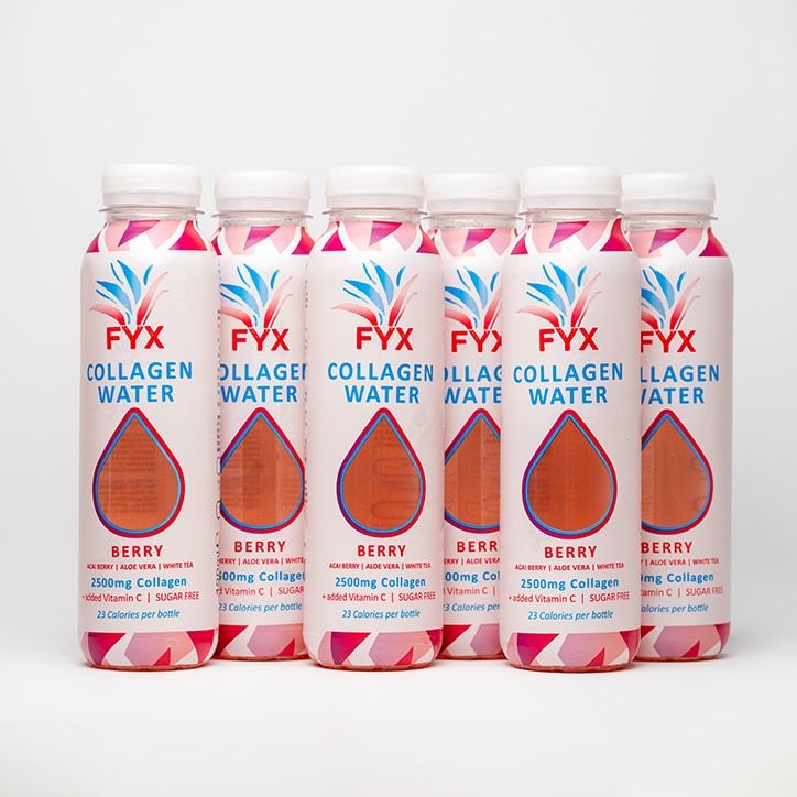 FYX Collagen Water Lemon & Lime 6x 400ml