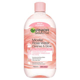 Garnier Micellar Rose Water Facial Cleanser for Dull Skin Cleanse & Glow