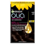 Garnier Olia 4.0 Dark Brown No Ammonia Permanent Hair Dye