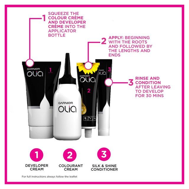 Garnier Olia 4.62 Dark Garnet Red Permanent Hair Dye