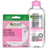Garnier Skin Active Micellar Cleansing & Make-Up Removing Bundle