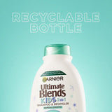 Garnier Ultimate Blends 2-in-1 Kids Oat Milk & Rice Cream No Tears Shampoo   250ml