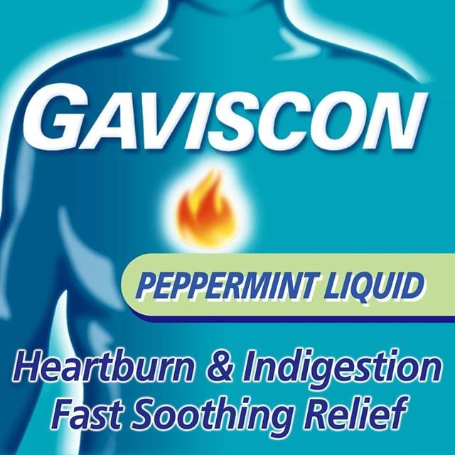 Gaviscon Liquid Heartburn & Indigestion Peppermint 300ml