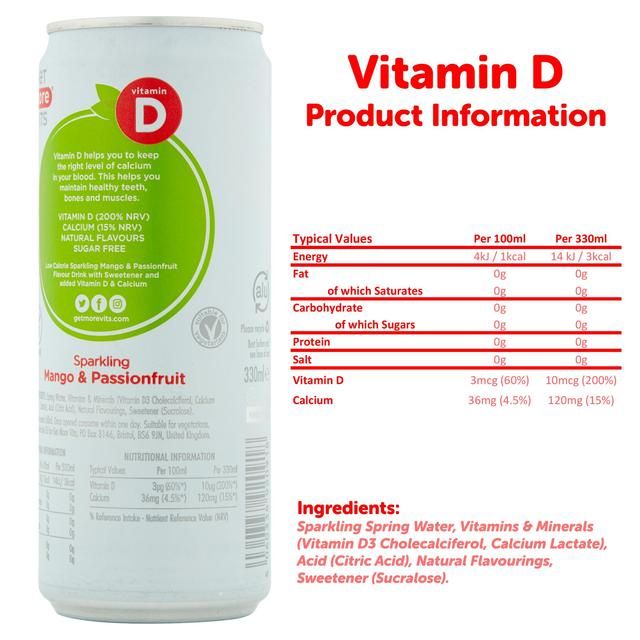 Get More Vitamin D Can 330ml
