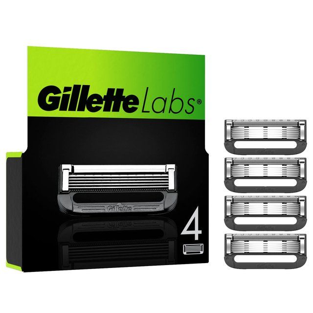 Gillette Labs Razor Blades Refill Pack 4 per pack