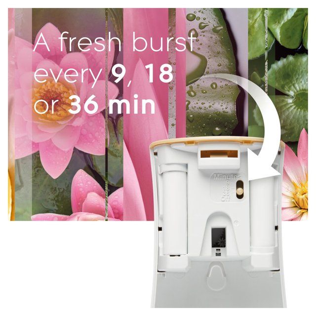 Glade Automatic Spray Holder & Refill Relaxing Zen Air Freshener 269ml