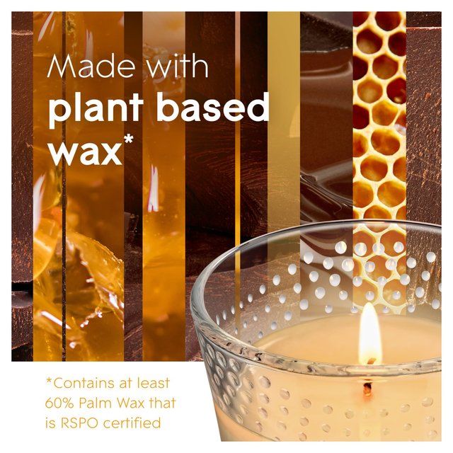 Glade Candle Honey & Chocolate Air Freshener   129g
