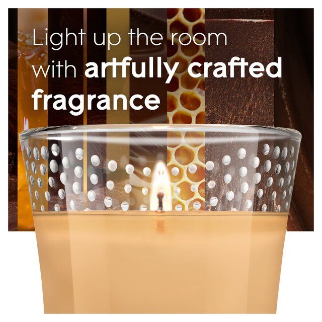 Glade Candle Honey & Chocolate Air Freshener   129g