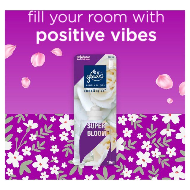 Glade Sense & Spray Refill Superbloom 18ml