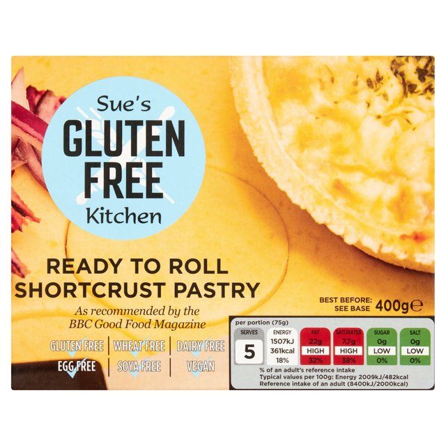 Gluten Free Kitchen Ready to Roll Shortcrust Pastry 400g