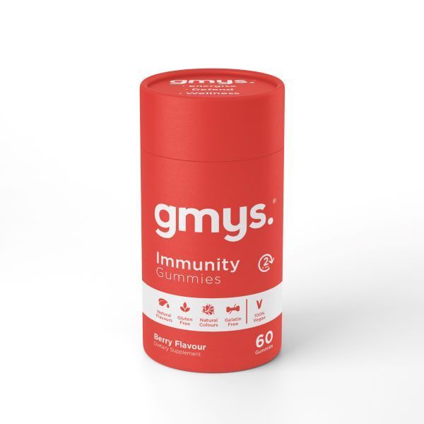 gmys. Immunity Gummies Berry Flavour, 60