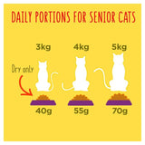 Go-Cat Senior Chicken and Turkey Dry Cat Food 750g