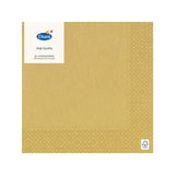 Gold Paper Napkins 20 per pack