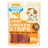 Good Boy Chewy Chicken Strips Dog Treats   100g