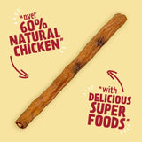 Good Boy Superlicious Chicken Apple & Cranberry Stick Dog Treats 100g