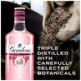 Gordon's Premium Pink Distilled Flavoured Gin 1L