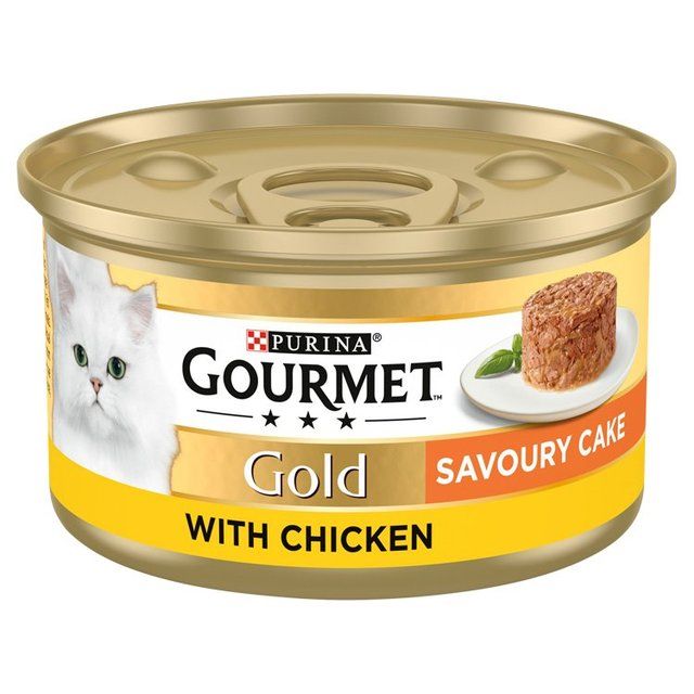 Gourmet Gold Savoury Cake Chicken Wet Cat Food 85g