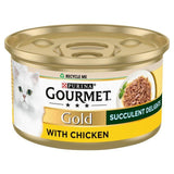 Gourmet Gold Succulent Delights Chicken Wet Cat Food 85g