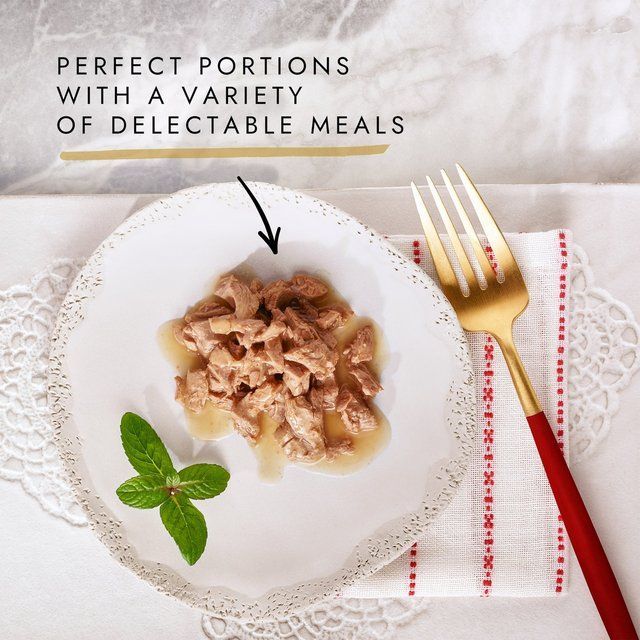 Gourmet Mon Petit Poultry Variety Turkey Chicken Duck Wet Cat Food 6 x 50g