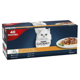 Gourmet Perle Chef's Collection in Gravy Wet Cat Food 40 x 85g
