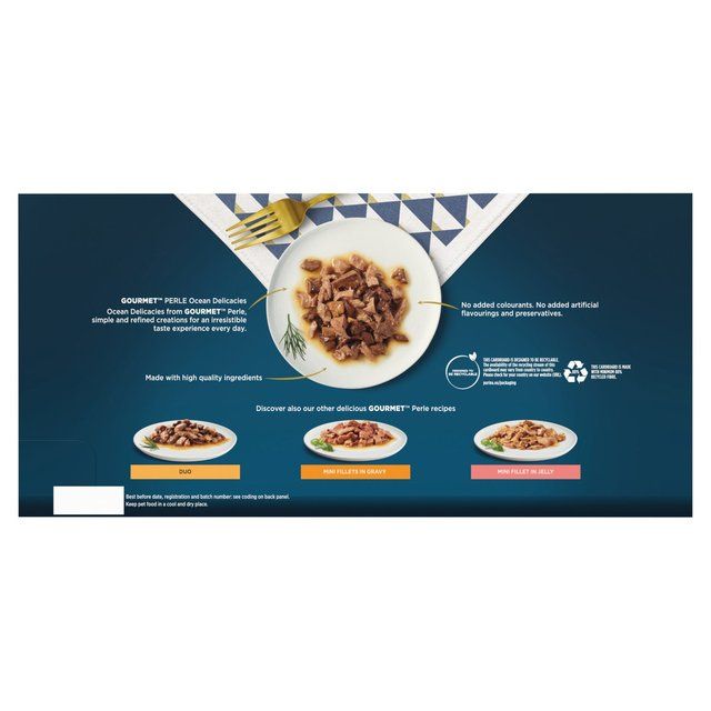 Gourmet Perle Ocean Collection Wet Cat Food 60 x 85g