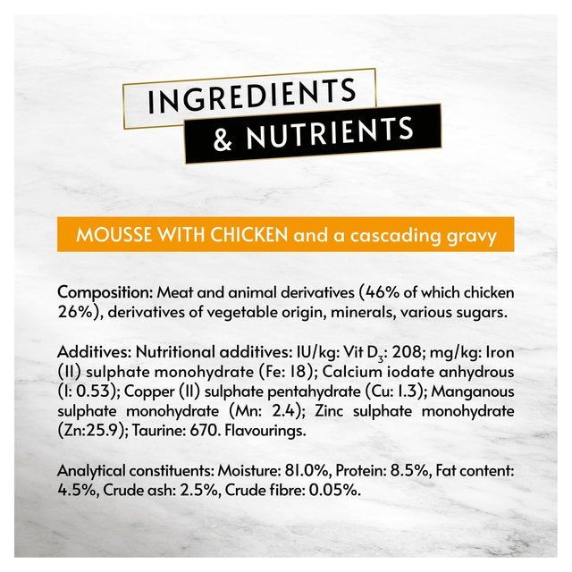 Gourmet Revelations Mousse Chicken Wet Cat Food 4 x 57g