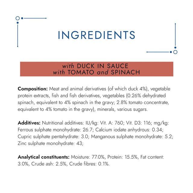 Gourmet Solitaire Duck Wet Cat Food 85g