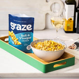 Graze Vegan Salt & Vinegar Mixed Sharing Snacks   100g