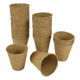 Gro-Sure Fibre Pots Round 6cm 24 per pack