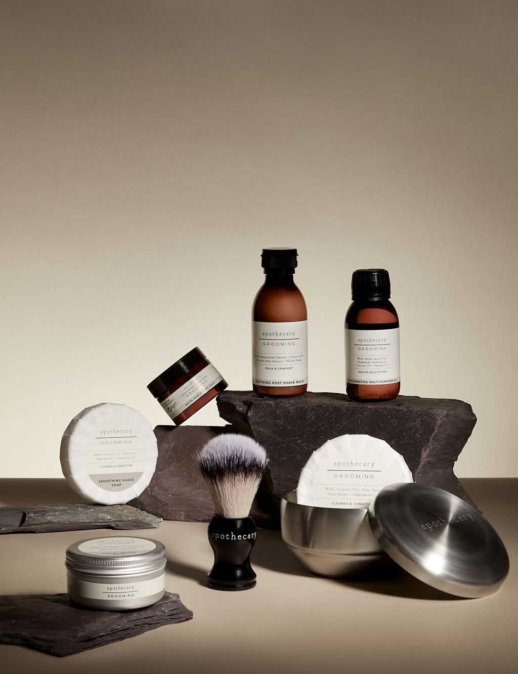 Grooming Shaving Soap & Bowl Set
