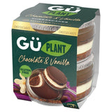 Gu Plant Chocolate & Vanilla Cheesecake Dessert 2 x 82g