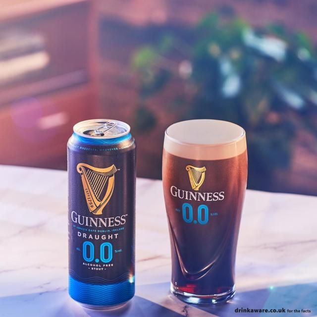Guinness 0.0% Alcohol Free Draught Stout   10 x 440ml