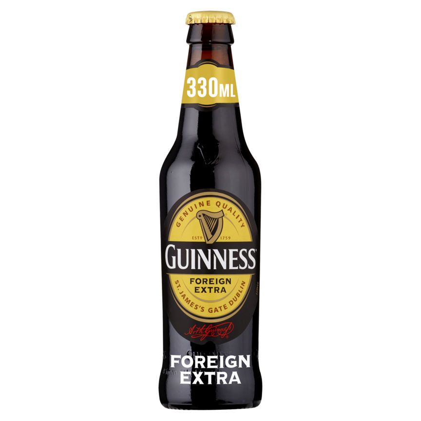 Guinness Foreign Extra Stout Beer Bottle
