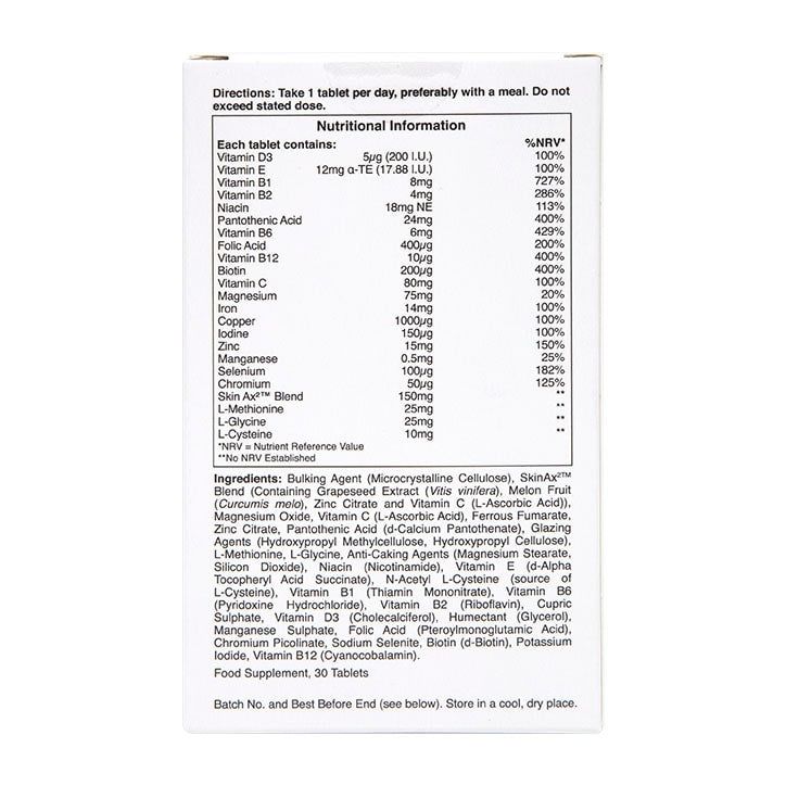 H&B Expert Multi Action Skin Hair and Nails 30 Tablets