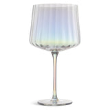 Habitat Iridescent Fluted Gin Glass