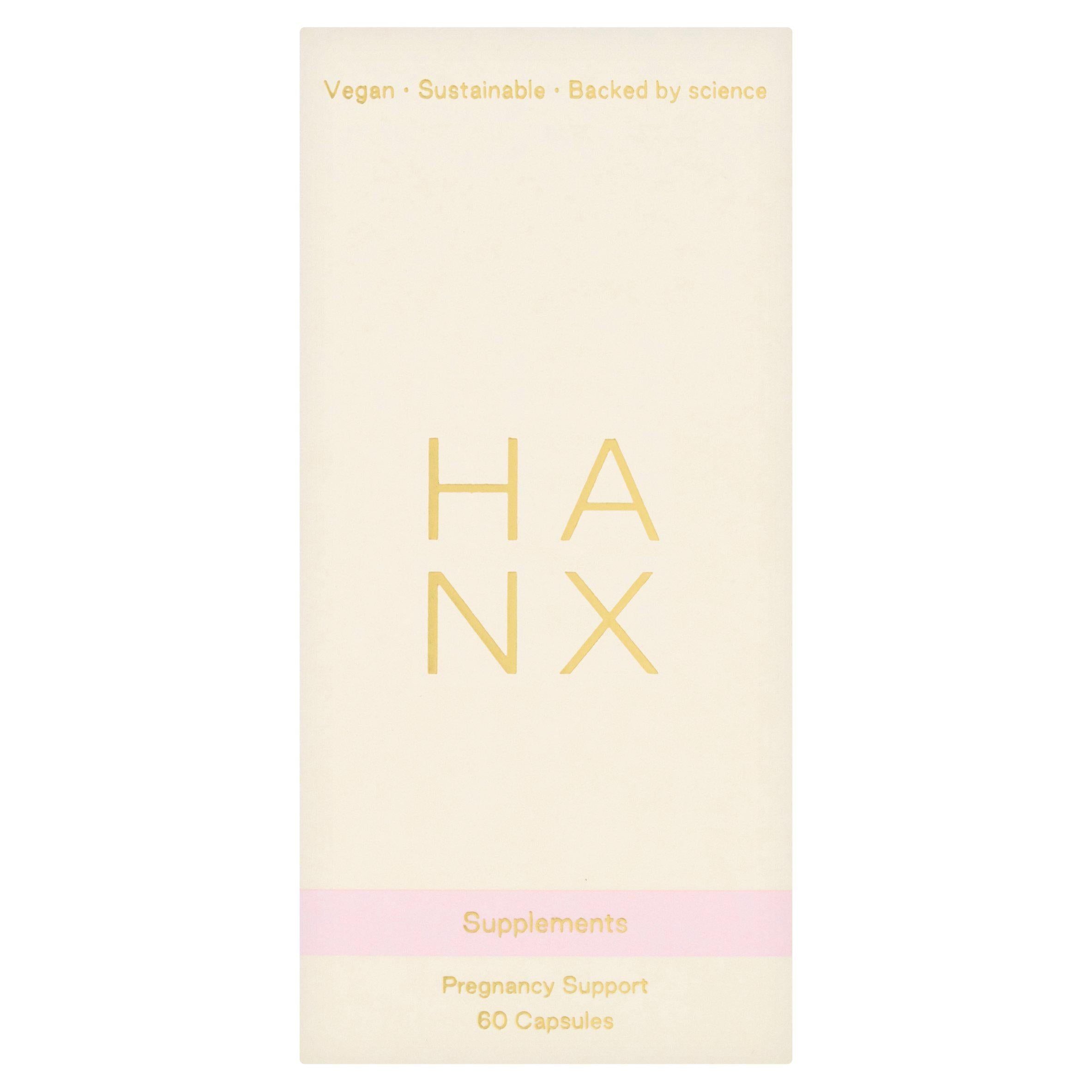 Hanx Supplements Pregnancy Support Capsules 60x3.2g