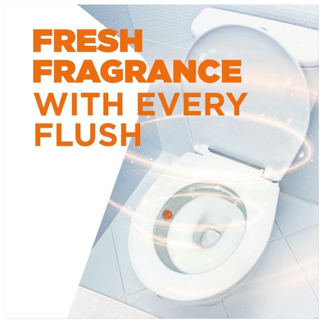 Harpic Hygienic & Fresh Citrus Stickers Toilet Freshener 4 per pack