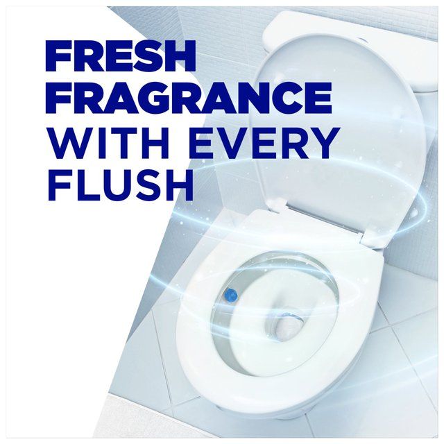 Harpic Hygienic & Fresh Marine Stickers Toilet Freshener 4 per pack