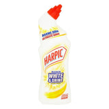 Harpic White & Shine Bleach Citrus Toilet Cleaner Gel   750ml
