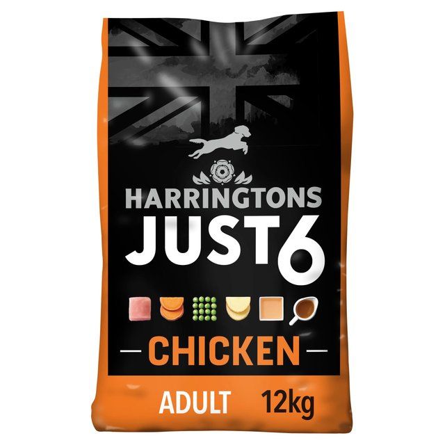 Harringtons Dog Just 6 Dry Chicken 12kg
