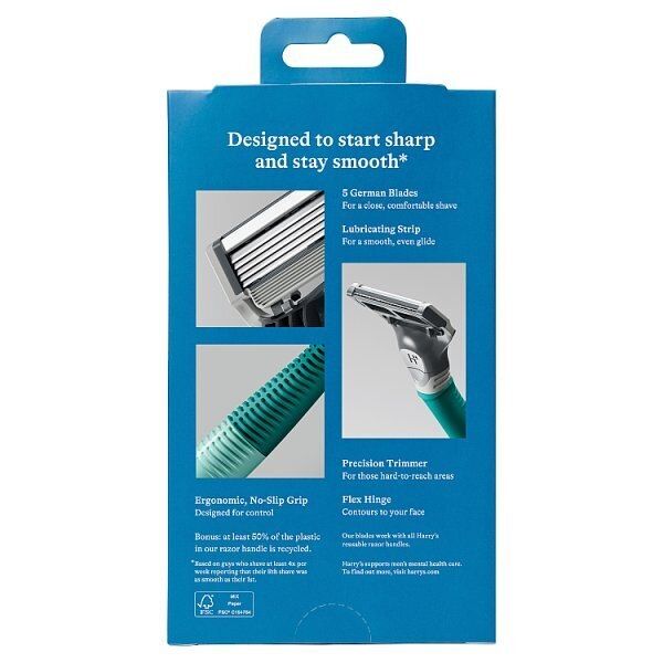 Harry's Truman Razor + Blade - Tropical Green