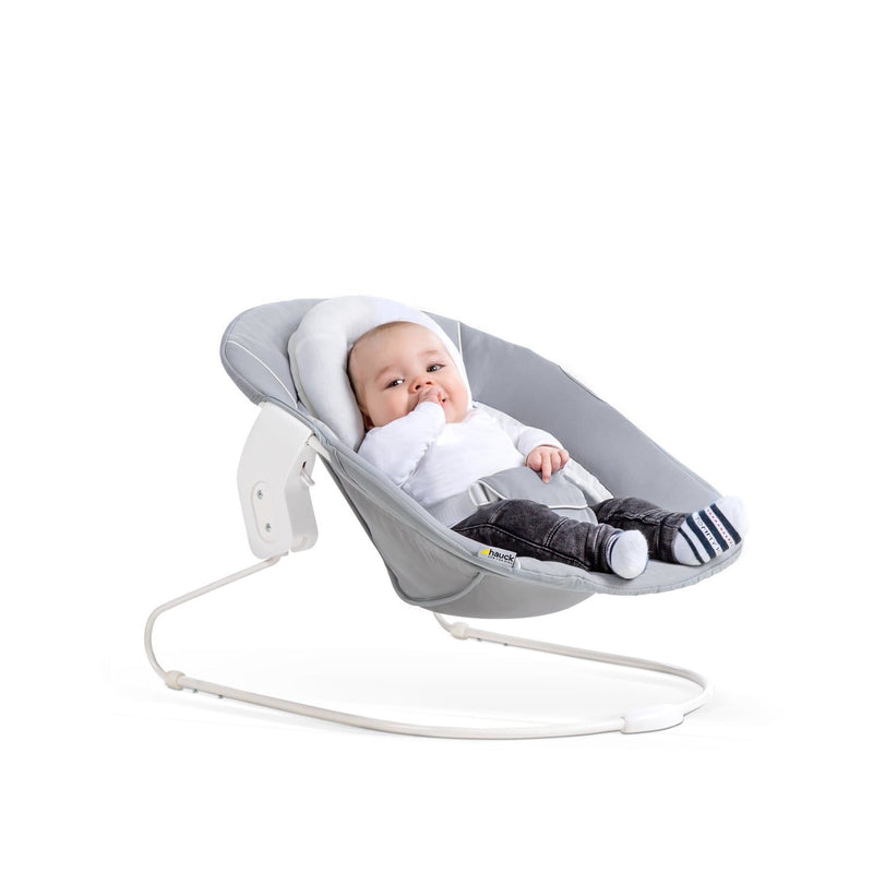 Hauck Alpha Bouncer 2in1 Stretch Grey, imported from the UK