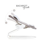 Hauck Alpha Bouncer Deluxe baby bouncer in Sand, UK version
