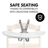 Hauck Alpha play tray white highchair accessory (British brand)