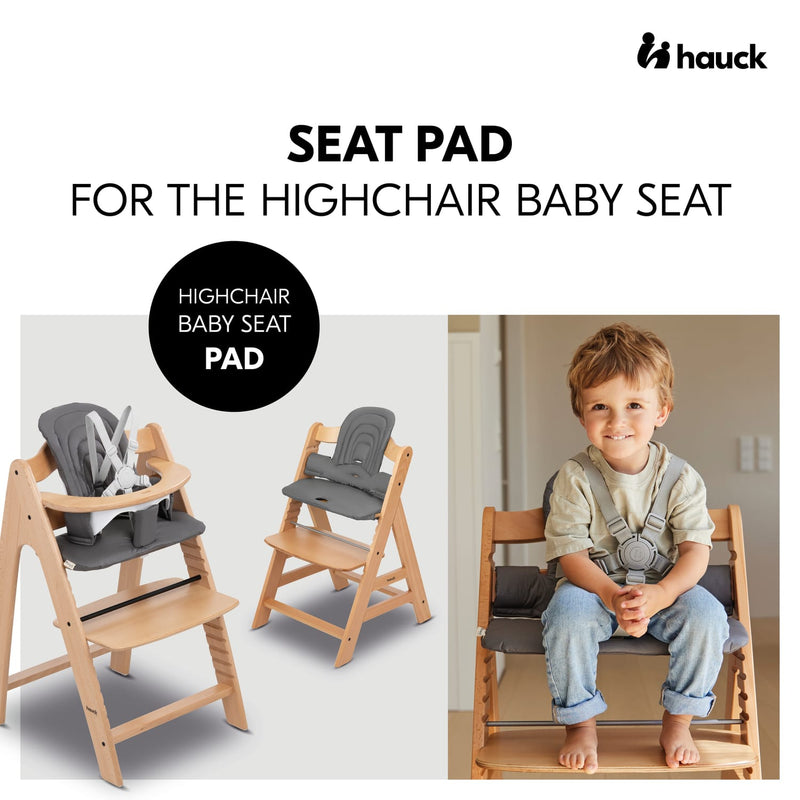 Hauck Alpha+ Premium Bundle wooden highchair, black - British product